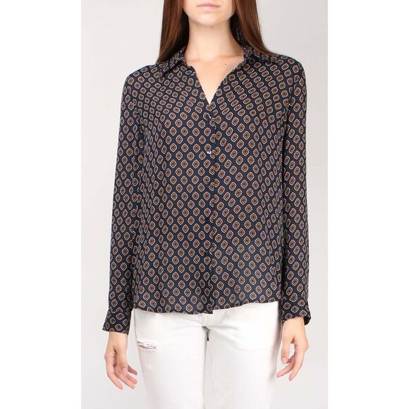 NWOT L’Agence silk Nina blouse, XS $385 G15 - Picture 2 of 9